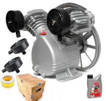 Oro kompresorius V2065, 2 cilindrų, 420 l/min, 12 bar, tinka 100–200 l bakui