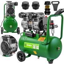 Automobilinis oro kompresorius, 8 bar, 1200W, 2 stūmokliai, bealyvis, 24 l