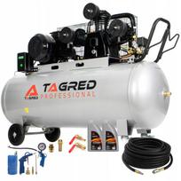 Oro kompresorius 300 l, 1500 l/min, 3V, su separatoriumi ir pneumatiniu rinkiniu