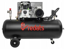 Oro kompresorius Redats, stūmoklinis, 200 l, 3 kW, 400 V, alyvuotas