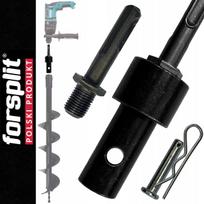 Grąžto adapteris SDS gręžtuvui, žemės grąžtas 20 mm