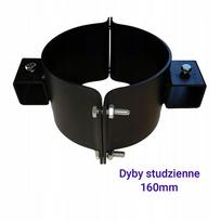 Šulinio laikikliai ir spaustuvai Dyby, 160 mm