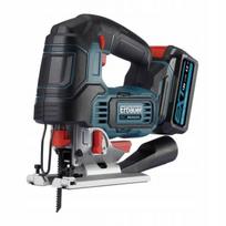 Akumuliatorinis siaurapjūklis Erbauer 18V, 750W, su 4,0 Ah baterija