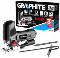 Elektrinis siaurapjūklis GRAPHITE, 600 W, su rankena