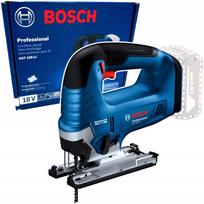 Akumuliatorinis siaurapjūklis BOSCH GST 185-LI SOLO 06015B3021