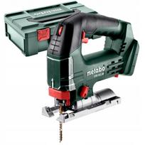 Akumuliatorinis siaurapjūklis Metabo STB 18 L 90 18V su Metabox dėže