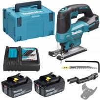 Švytuoklinis pjūklas MAKITA DJV184RFJ, 18V, 2x3,0Ah akumuliatoriai, MAKPAC dėklas
