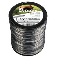 Trimerio valas Bradas RIPPER DUAL Round, 3,0mm x 308m (2,5kg)