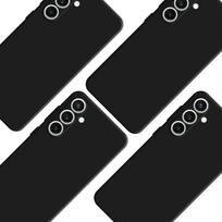 3mk Matt Case Pro dėklas Samsung Galaxy S23 FE, matinis juodas