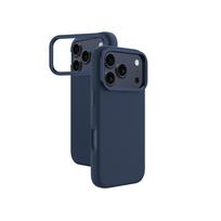 AmazingThing Glamour iPhone 17 Pro Max dėklas su stovu – mėlynas