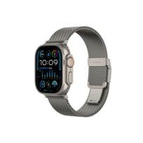 AmazingThing Titan Premium Metal Band, skirtas Apple Watch 38/40/41/42/44/45/46/49 mm - sidabrinis