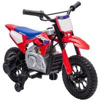 Elektrinis motociklas vaikams Honda CRF 450R, 12 V, 35 W, raudonas