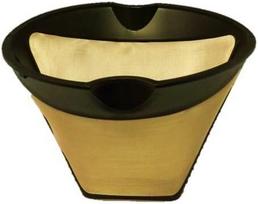 Accessories for coffee machines,Cone Shaped Permanent Coffee Filter with finger grips (Does not include handle),