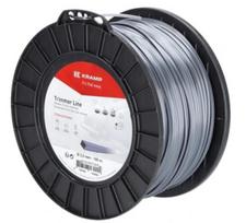 Kramp Titanium Power® žoliapjovės valas Ø 2,5 mm, 185 m, kvadratinis, pilkas