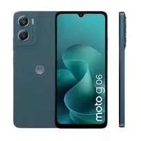 Išmanusis telefonas Motorola moto g06 6,88 colio LCD 120Hz 4GB/128GB Mėlynas, MediaTek Helio G81, 50MP, 5200mAh, Dual SIM, IP64