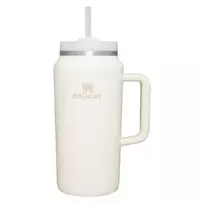 STANLEY The Quencher H2.0 FlowState termosas 1,90 L kreminės spalvos su šiaudeliu