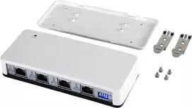 EXSYS EX-1329 USB-C 3.1 Gen 1 adapteris su 4 Gigabit Ethernet prievadais