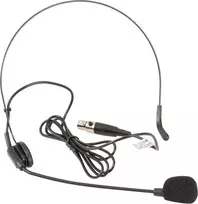 OMNITRONIC UHF E-FLEX galvos mikrofonas, juodas (13063376)