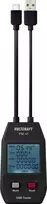 VOLTCRAFT PM-41 USB skaitmeninis multimetras su matavimo laidais, True RMS, CAT III 600 V, 4000 skaičių, automatinis diapazonas, duomenų fiksavimas, Min/Max, santykinis režimas, apšvietimas, PC sąsaja VC-11909305