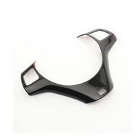 For BMW 1 3 Series E87 E90 E92 E93 2005-2012 Car Steering Wheel Panel Decorative Cover Decorative Molding Sticker Carbon juoda