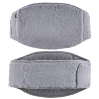 Hand Warmer Uterus Warming Belt Electric Heated Waist Warmer 3 Levels Cold Protection Graphene Heating Rechargeable Hand Warme tamsiai pilka spalva