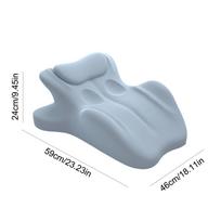 Couples Butt Cushion Memory Foam Wedge Pillow Bed Pillow for Reading Sleeping Lying Lumbar Support Pillow juoda