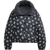 COACH Down Jacket Women's Black CU418-BLC M juoda