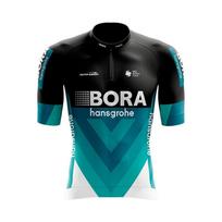 Cycling Jersey/Cycling T-shirt Bora Black/Blue158 UV50 Protection XG=5G MASCULINO black