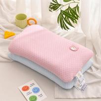 Safe Sleep Baby Memory Foam Pillow for Toddlers - Colorful Rabbit Design 30*50cm Memory Foam white