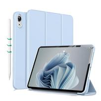 for iPad Mini 7 Case A17 Pro, for iPad Mini 7th/6th Generation Case / 8.3 Inch, Magnetic Flip Smart Cover Soft Shell rožinė