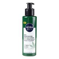 Nivea Men jautriai odai skystas skutimosi kremas su kanapių sėklų aliejumi 1 vnt. 200 ml black