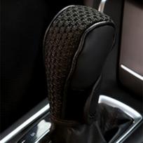 Universal Car Handbrake Cover Gear Shift Collars Comfort Non-slip Handbrake Protective Cover Breathable Auto Gear Grip 02 brown
