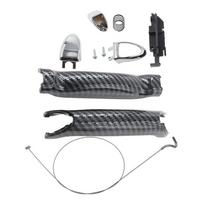 Anglies pluoštas, skirtas Ford Galaxy S-MAX 2006-2015 rankinio stabdžio svirties remonto komplektas + traukimo trosas 6G912783AB 6G912780PC 1774992 1 Set gray