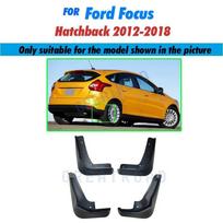 Automobilių purvasargiai purvasaugiai Purvasaugiai Purvasaugiai Sparnų apsaugos nuo purslų Priedai Ford / Focus 3 MK3 hečbekas 2012-2018 m. 2012-2018 black