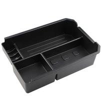 for Toyota RAV4 RAV 4 2013 -2015 ABS Car Armrest Storage Box  Center Arm Rest Glove Box Tray Case Organizer Accessories black