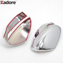 For Nissan Qashqai J11 2014 2015 2016 2017 2018 ABS Chrome Car Accessories Side Door Rearview Mirror Cover Trim Molding Overlay white