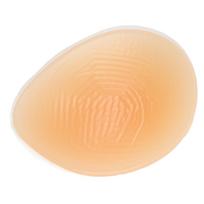 5,3Oz silikoninės liemenėlės įdėklas, lašo formos vientisas Crossdress Transvestite Cosplay liemenėlės įdėklas, 3 dydis beige