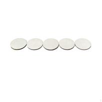 Electronic Drum Trigger Cone Foam Backing Impact Easy to Install Replacement Pad 16MM Adhesive Pad white