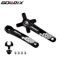 RIRO XT kalnų dviračių švaistikliai Mtb Hollowtech švaistikliai, skirti dviračiui Integruota žvakė Pe 2 Crowns 104bcd švaistikliai 175mm black