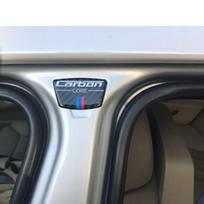 Anglies pluošto automobilio langų B statramsčių lipdukas BMW E70 E71 F15 F16 F25 F20 E90 F10 E60 F48 E84 F30 F52 F07 F31 E46 X3 automobiliui For 3 Series F30 gray