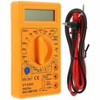 Rosfix skaitmeninis multimetras DT-830D – Universalus matavimo prietaisas | AC/DC įtampos matavimas | Didelis LCD ekranas 1999
