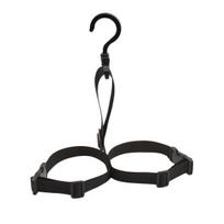Fishing Wader Boot Hanger Adjustable Strap Storage Drying Hanger Rack with 360-degree Swivel Hook Footwear Shoe Hanger Organizer juoda