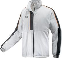 Butterfly Bright Warm Table Tennis Training 46160 Light Size M Jacket, Unisex, Wear, 271 Gray, pilka spalva