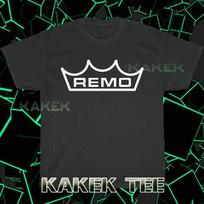 REMO Drums Logo American T-Shirt Funny Size S to 5XL M white