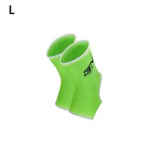 2Pcs Boxing Ankle Brace Stretch Breathable Ankle Supports Thai Combat Ankle Compression Socks Boxing Training Socks L žalia