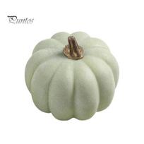 Halloween Tabletop Decor for Home Office Thanksgiving Artificial Pumpkin Decoration, Farmhouse Harvest Season Fake Decorative Pumpkins Maple D