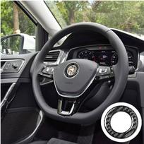 Automobilio vidaus apdaila Mada Apsauga Anglies pluošto lipdukas skirtas Volkswagen VW Golf 7 GTI MK7 2014- Auto 2013-2017pzk gray