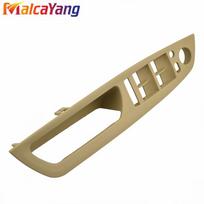 Aukštos kokybės automobilio vidinių durų rankena, skirta BMW E70 E71 E72 X5 X6 06-14 Panel Pull apdailos dangtelis 51416969402 Vidinės durys juoda