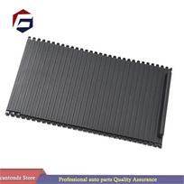 Car Inner Centre Console Roller Blind Cover Trim For BMW X5 E53 1998-2006 Car Water Cup Rack Storage 51168408026 gray