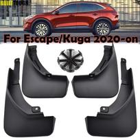 4pcs Car Mudflaps For Ford Escape mk4 Kuga mk3   Mud Flaps Splash Guards Mudguards Mud Flap Front Rear Fender flares black